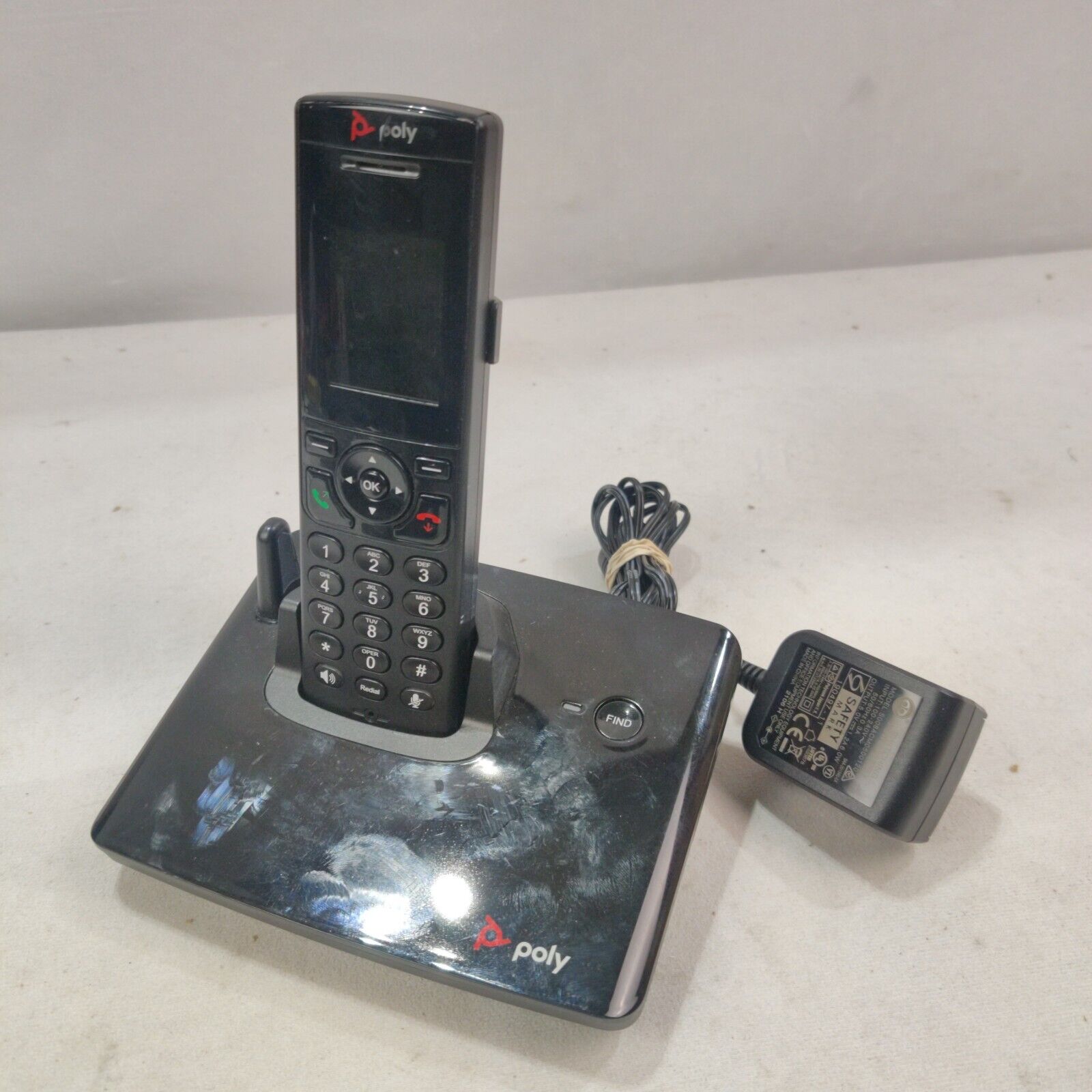 Polycom VVX D230 DECT IP Phone, PSU, NA (2200-49230-001)
