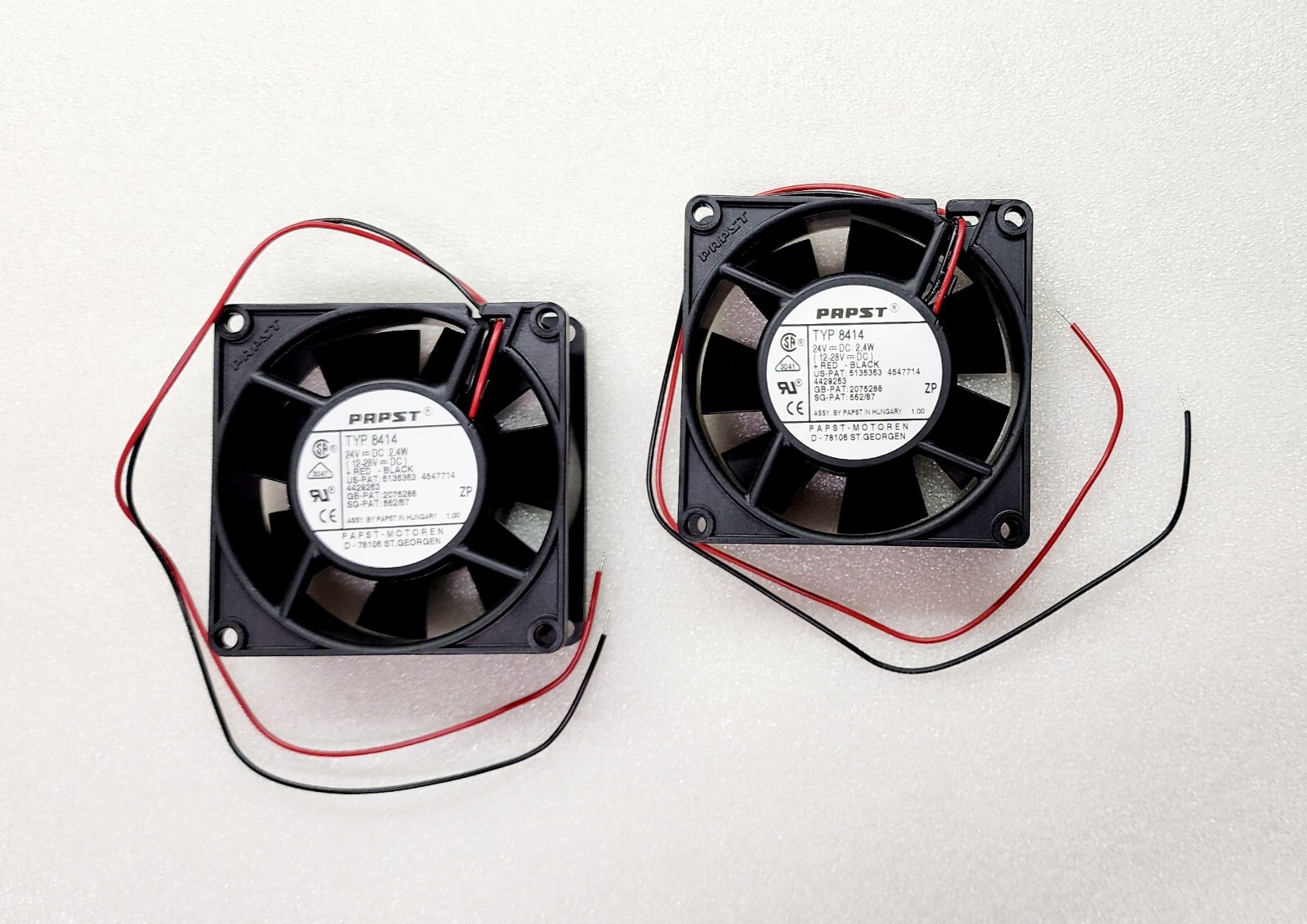 **NEW** **LOT OF 2** EBM PAPST 8414 DC COOLING FAN
