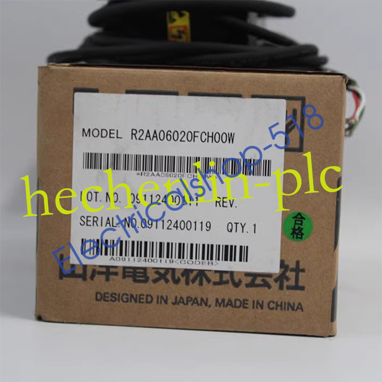 Original Brand New R2AA06020FCH00W Servo Motor DHL/FedEx