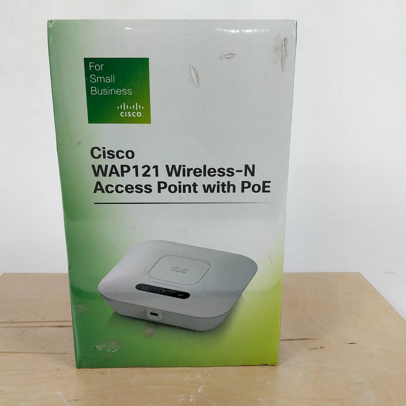 Cisco WAP121 Wireless-N Access Point with PoE - New Sealed Box