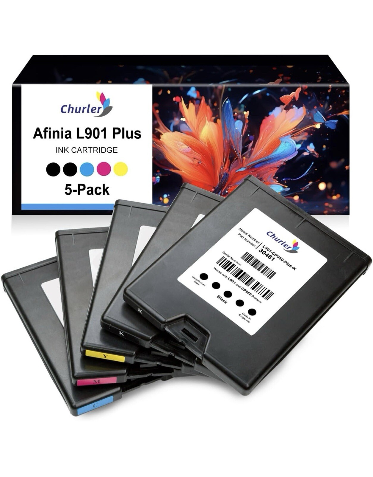 L901 Plus Ink Cartridges Compatible with Afinia L901 Plus