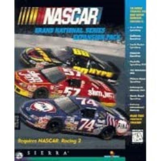 Nascar Grand National Series + Manual PC CD car racing game track add-on Busch 