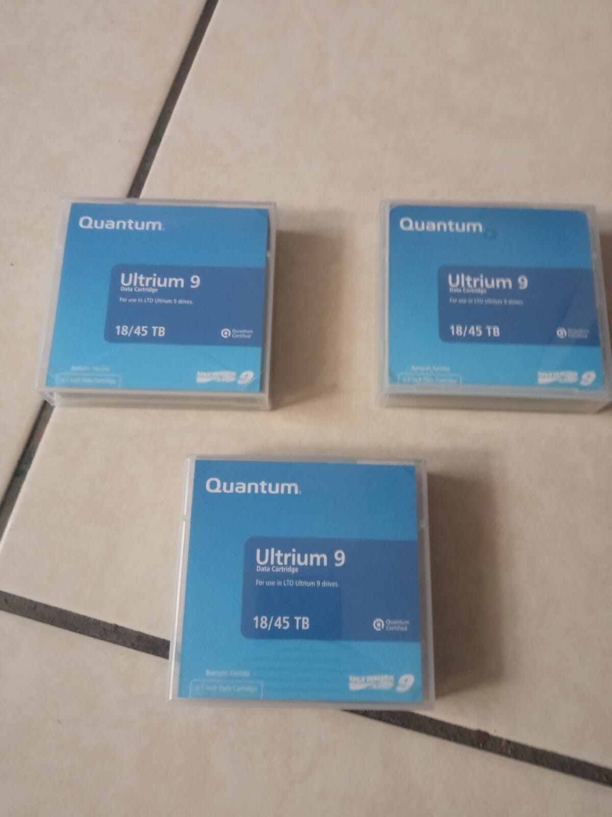 Cartucho de cinta Quantum Ultrium 9 18/45 TB