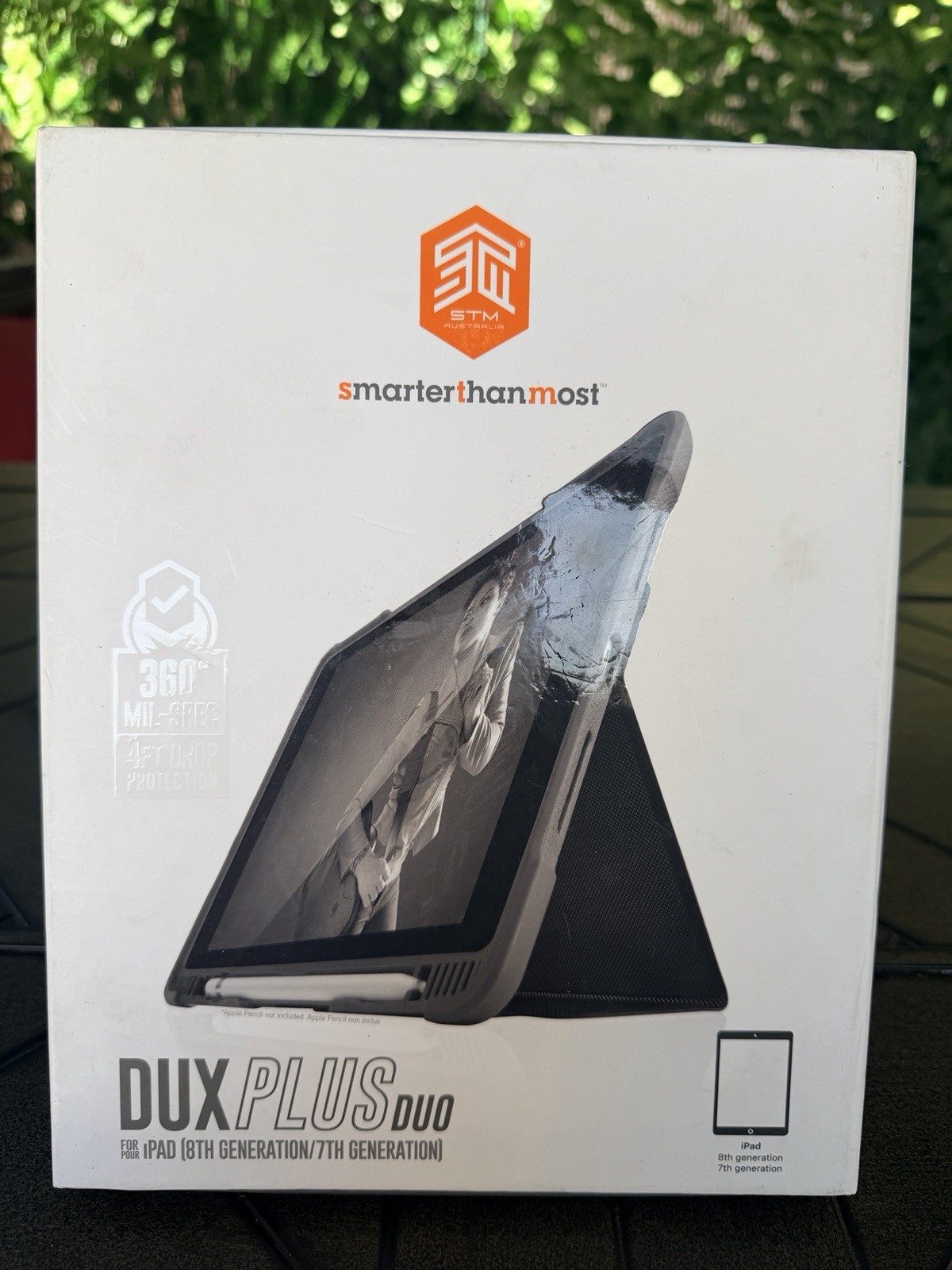 STM Dux Plus Duo For IPad Case For 7th/8th Gen 10.2-inch IPad Case Black
