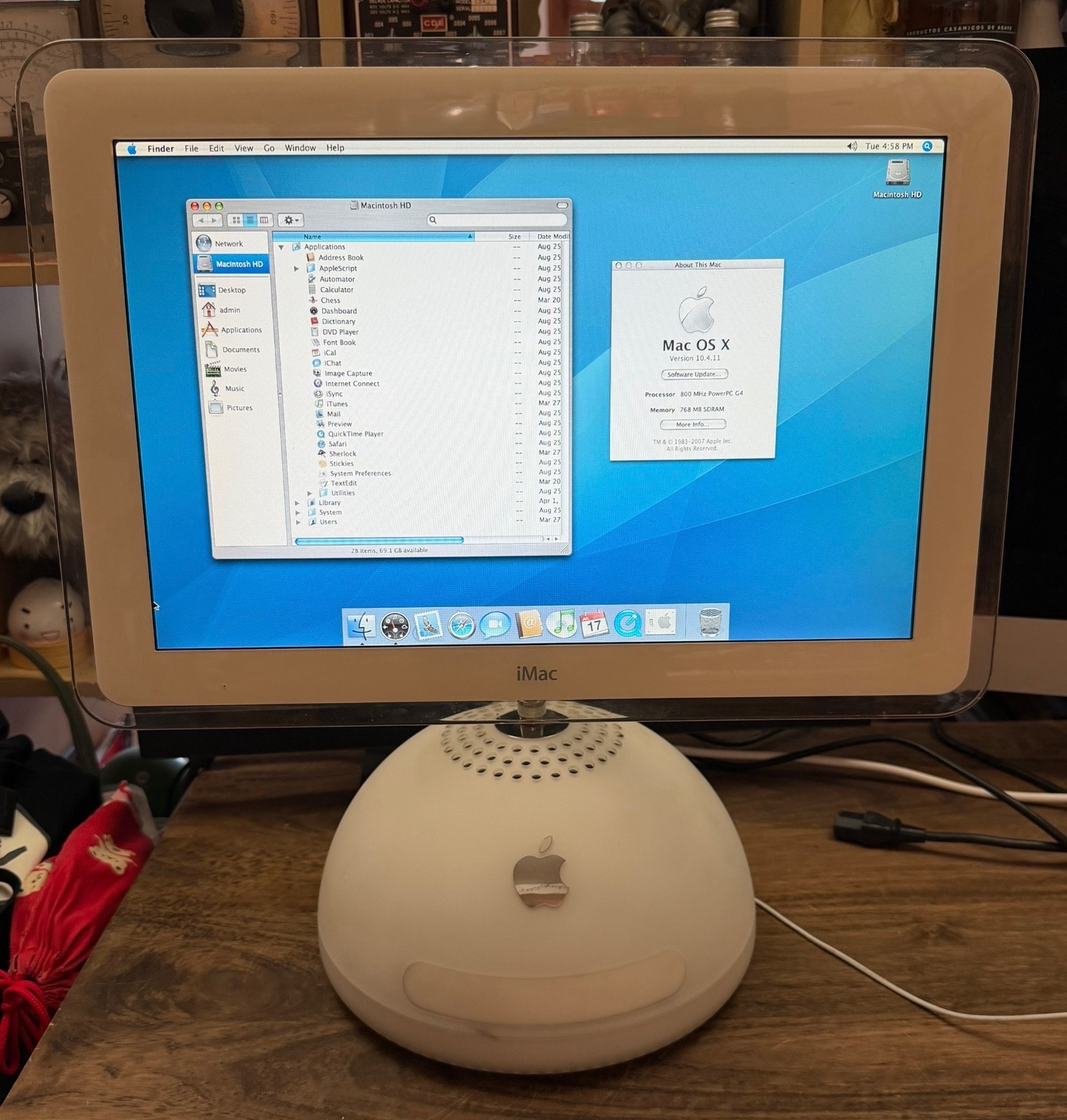 Apple iMac G4 17" computer - working fine, no ship. must pick up in NYC