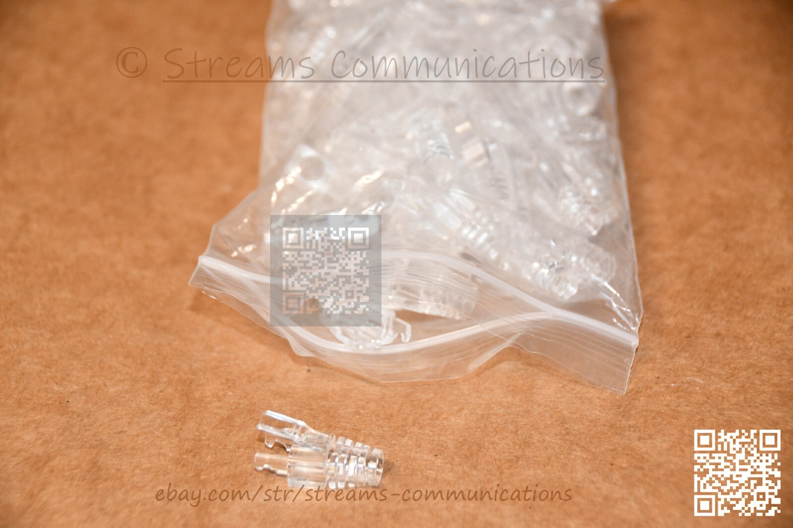 Lot of 50 Pcs Cat6 Cat6A Cat7 Strain Boot, RJ45 Network Plug Clear Boots /Cover