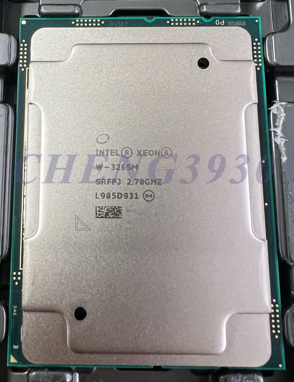 Intel Xeon W-3265M QS 24-core 48T 2.70GHz 205W 33MB LGA3647 CPU processor
