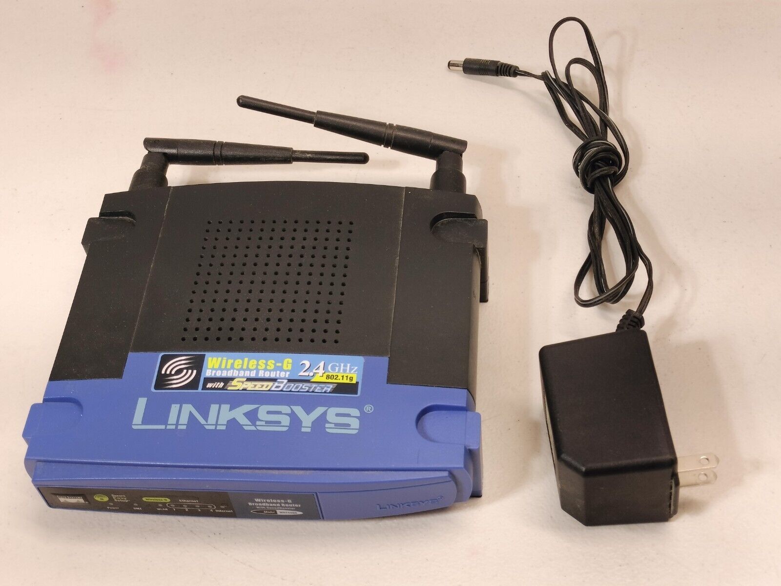 Linksys WRT54GS v7 54 Mbps 4-Port 10/100 Wireless G Router (CGN9) WIFI