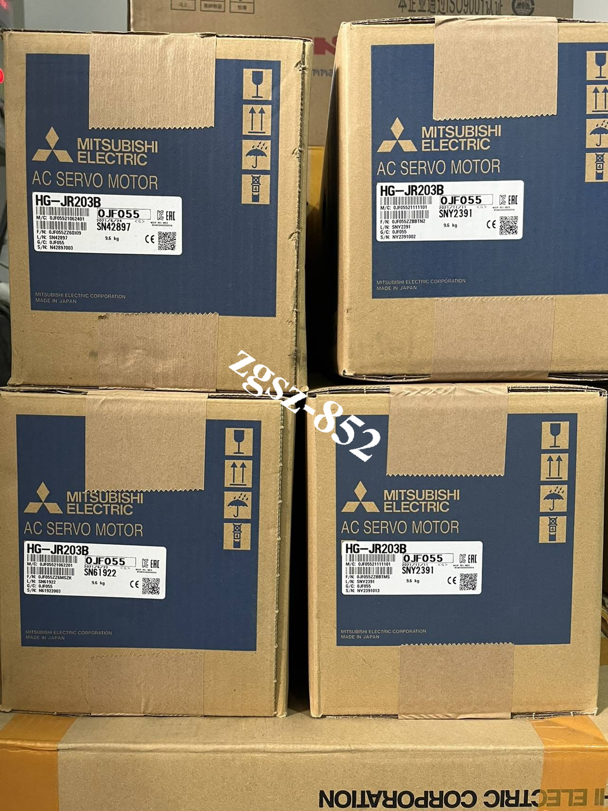 HG-JR203B MITSUBISHI AC servo motor Brand New Fast Shipping FedEx or DHL