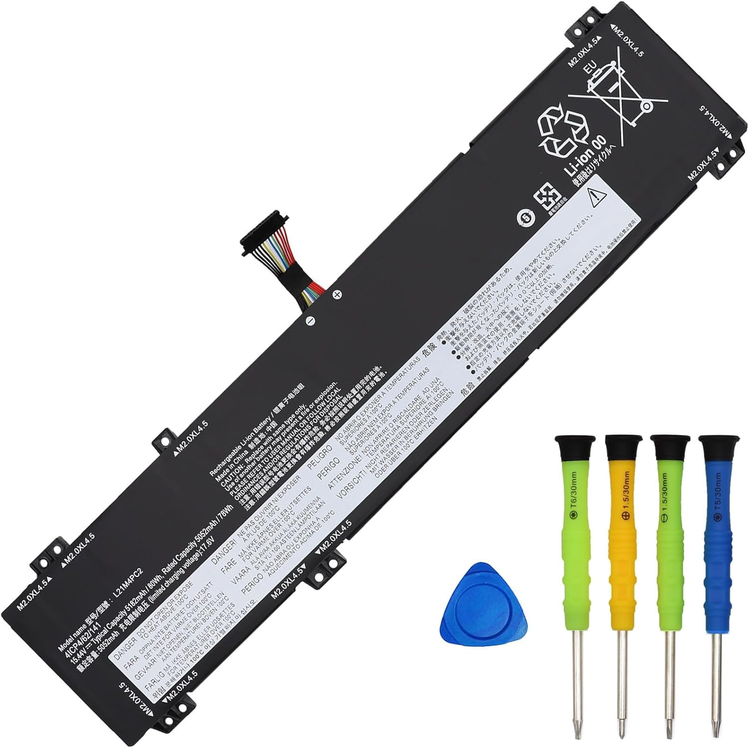 L21D4PC1 L21M4PC2 Battery Replacement for Lenovo Legion 5 15ARH7H 15IAH7H