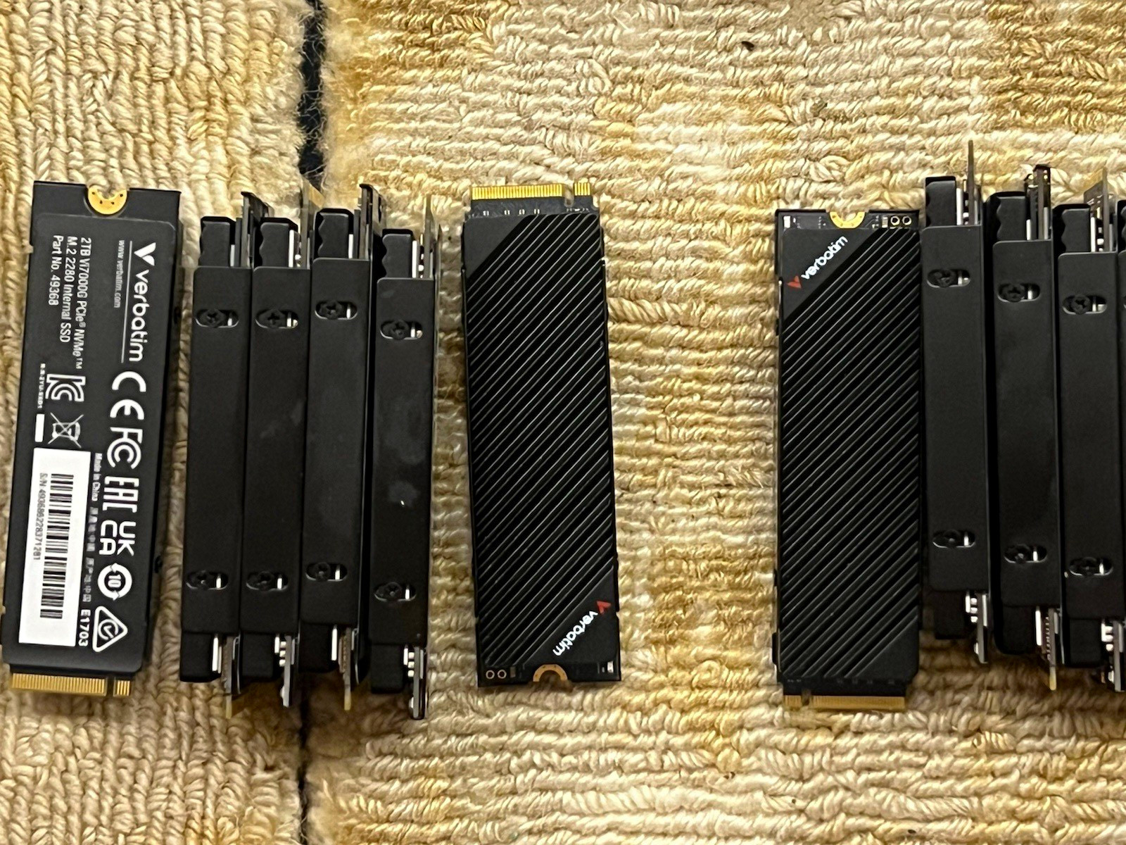 Verbatim V7000G 2TB M.2 2280 PCIe NVMe Internal SSD Heatsink 49368