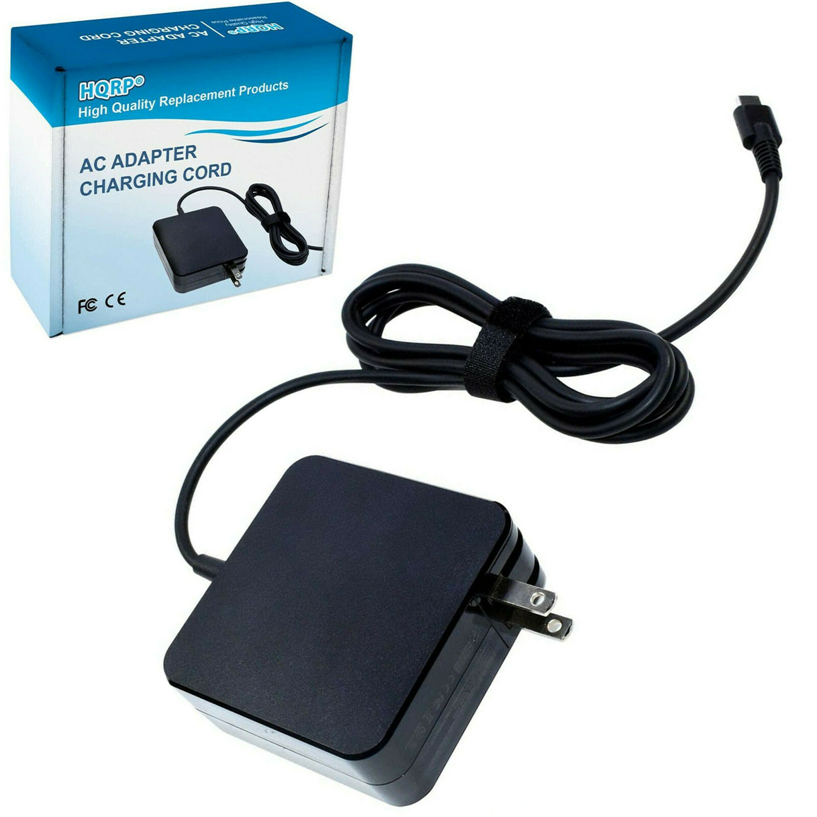 HQRP USB-C AC Adapter Compact Fast Charger for HP Spectre 15 x2 X360 Series