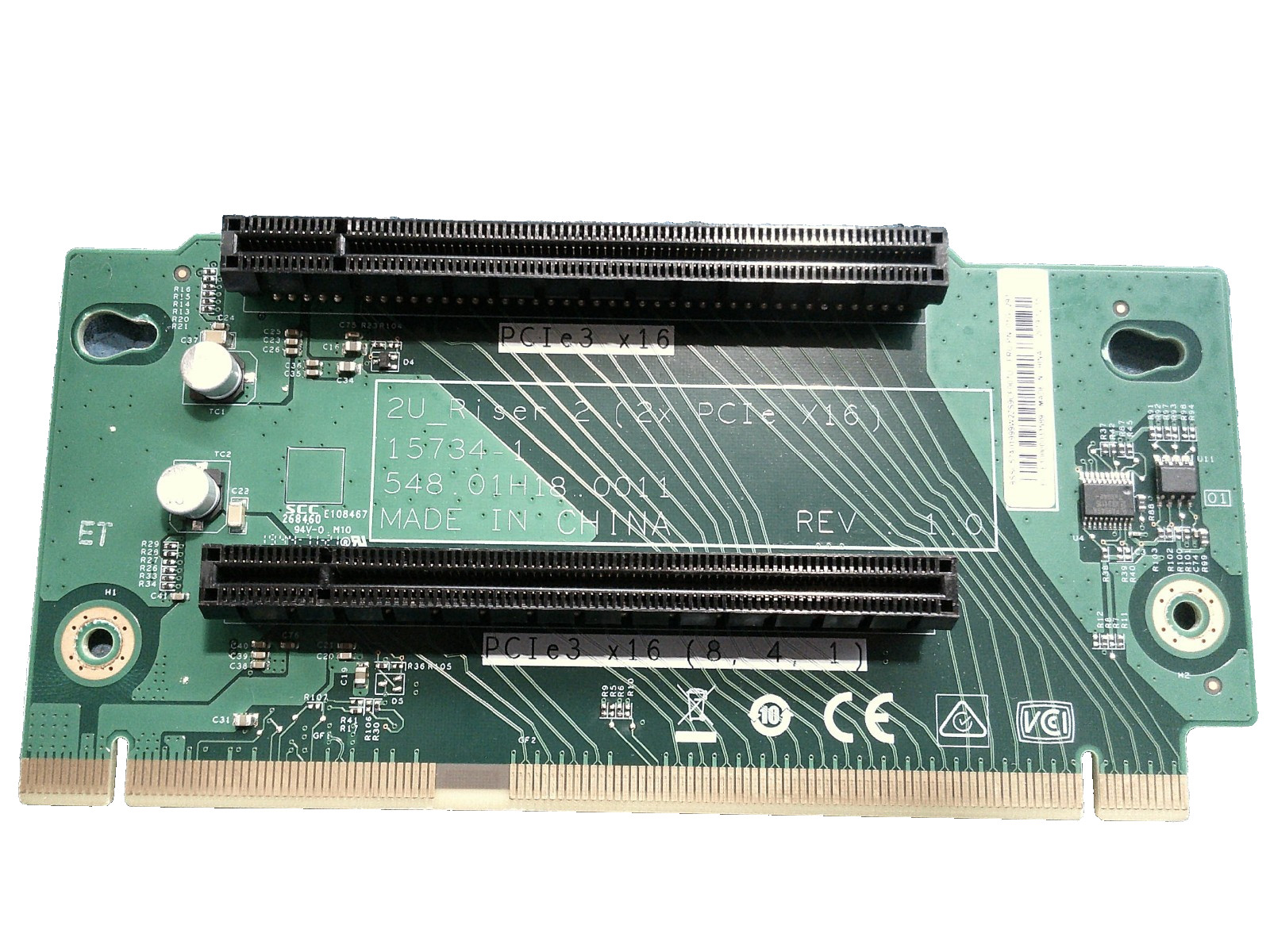 ThinkSystem 01GV293 Servers System 2U x16/x8 PCIe FH Full-Height Riser Card