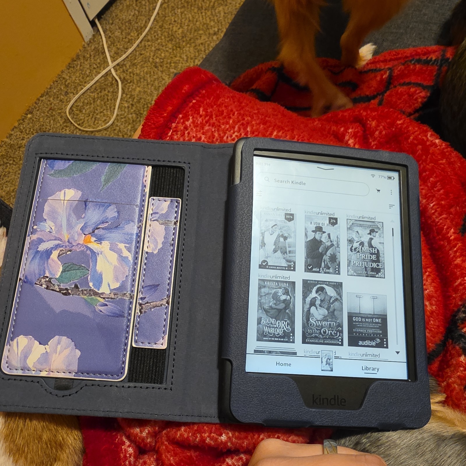 Amazon Kindle Paperwhite 10th Generation 8GB 6" Black J9G29R Tested Works