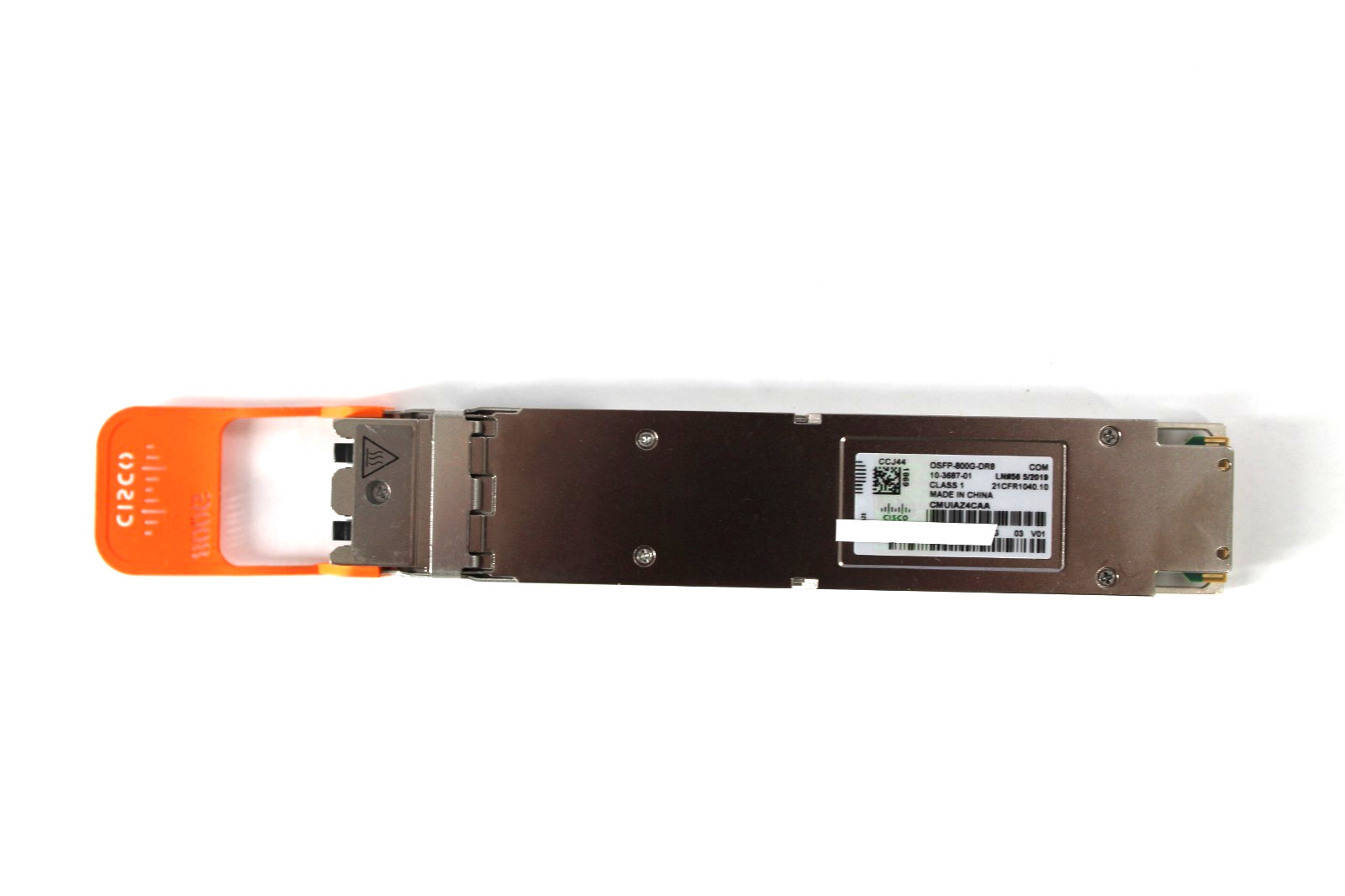 Cisco OSFP-800G-DR8 800G OSFP Transceiver Module W/ Hologram