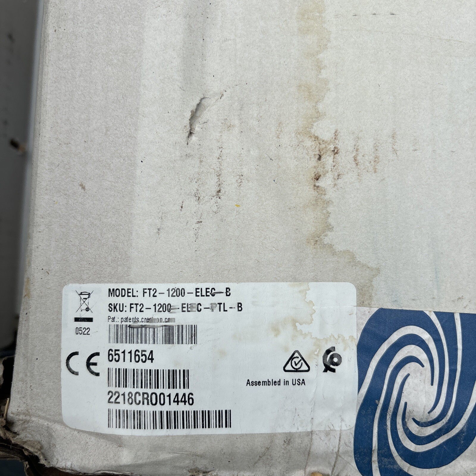 Crestron FT2-1200-ELEC-B OPEN BOX