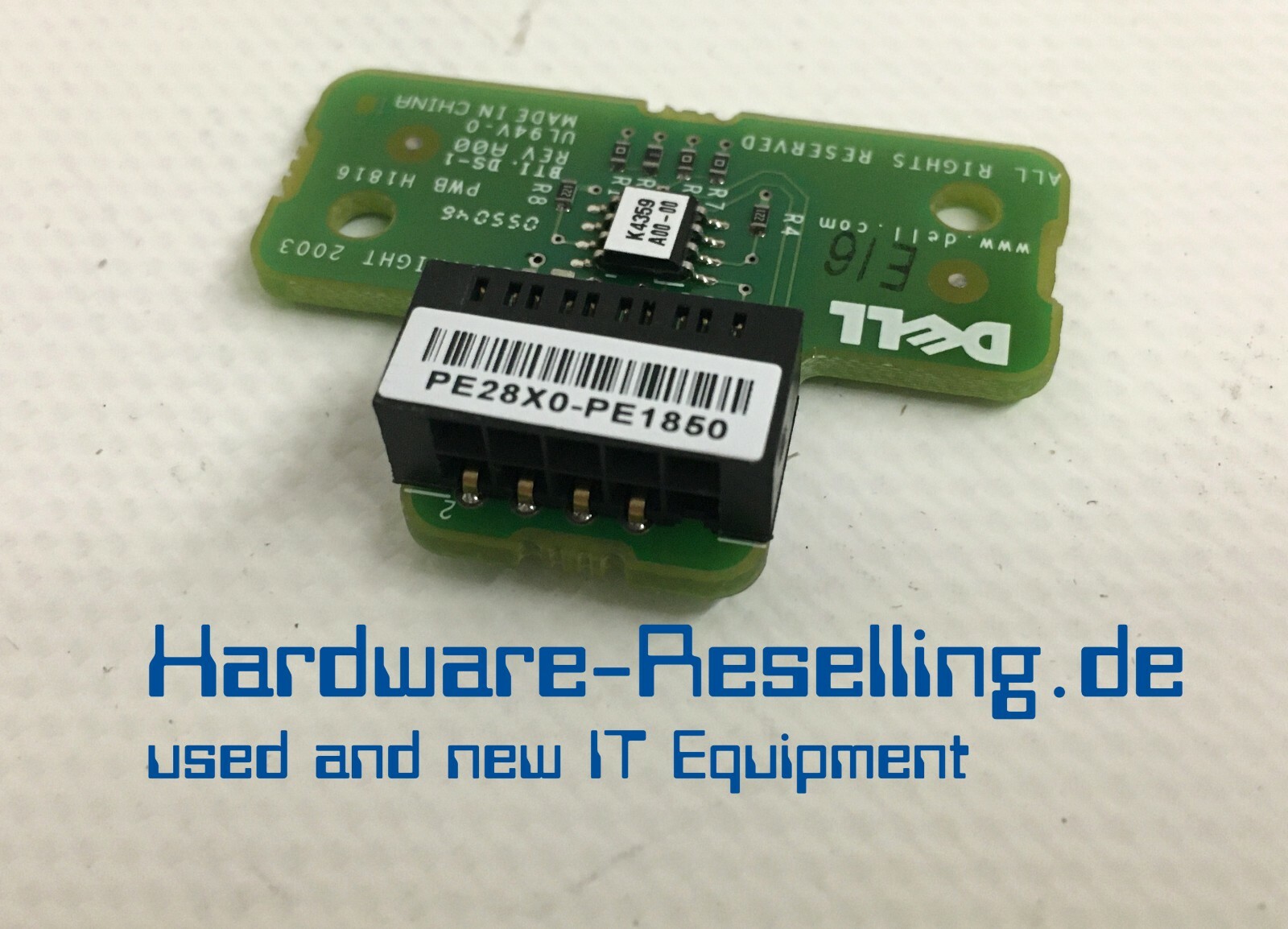 Dell PE28X0-PE1850 PowerEdge 2850 10-Pin RAID Card Key 0H1813