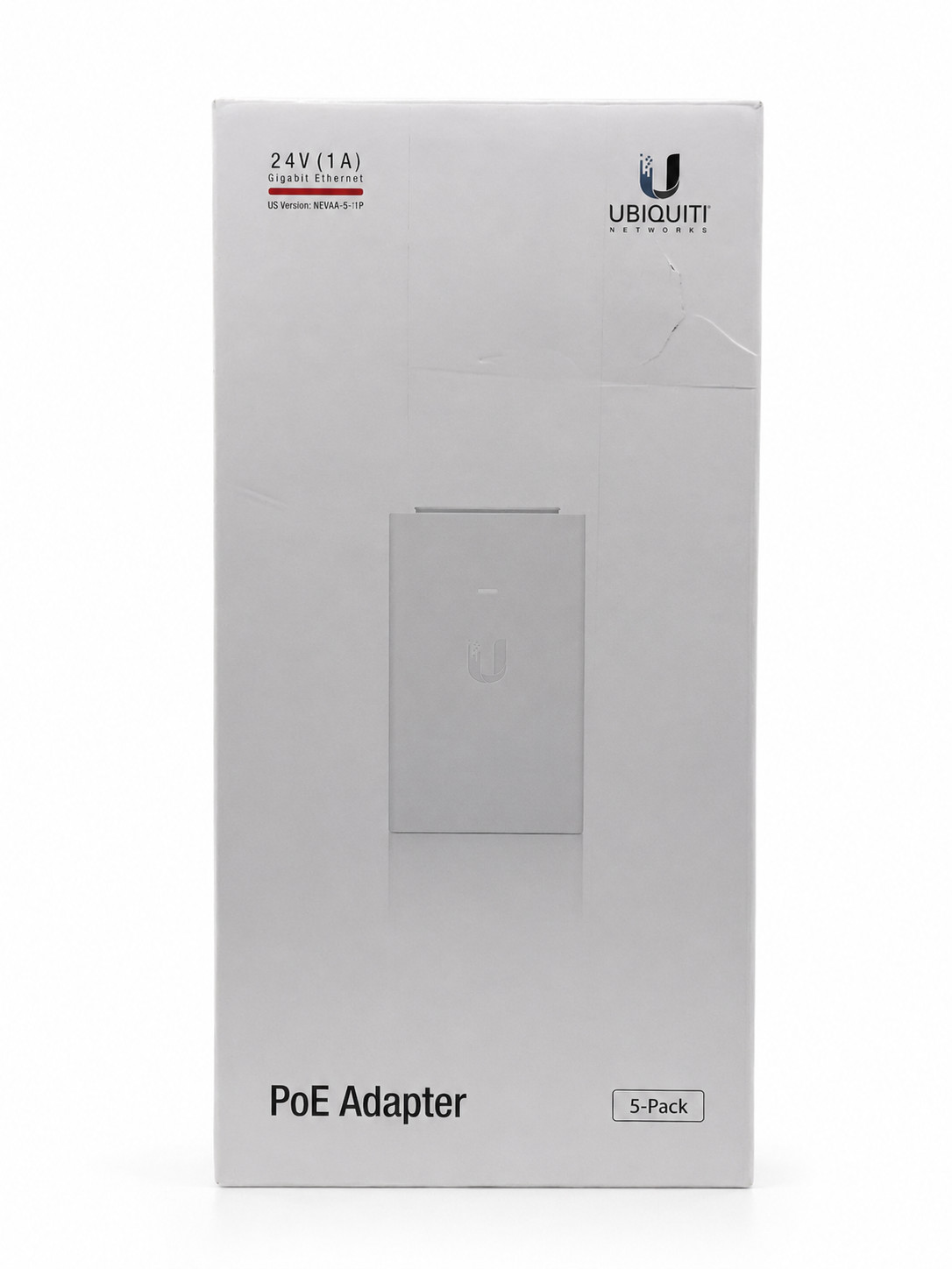 Ubiquiti POE-24-24W-5P 24V PoE Injector Power Adapter 5-Pack Open Box