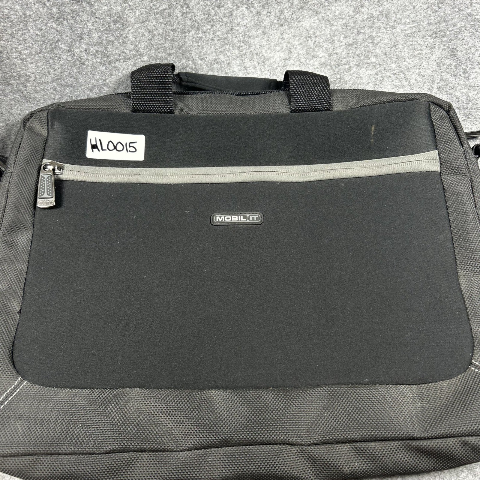 Mobil IT Laptop Briefcase One Size Black Padded Tech Messenger Bag