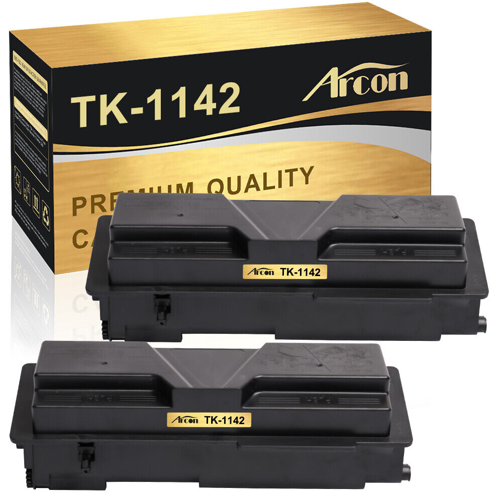 2PK TK-1142 Toner Cartridge For Kyocera FS-1035 MFP FS-1135 MFP M2535dn M2035dn