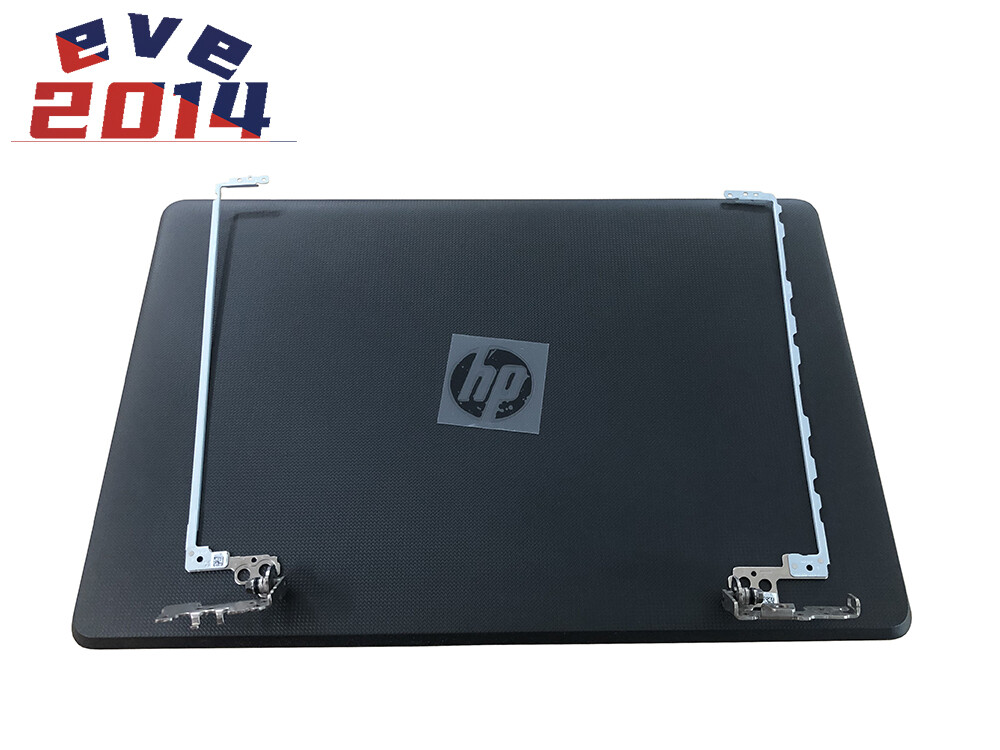 HP LCD Back Cover +Hinges L13909-001 924899-001 SPS-924899-001 AP204000260 Black
