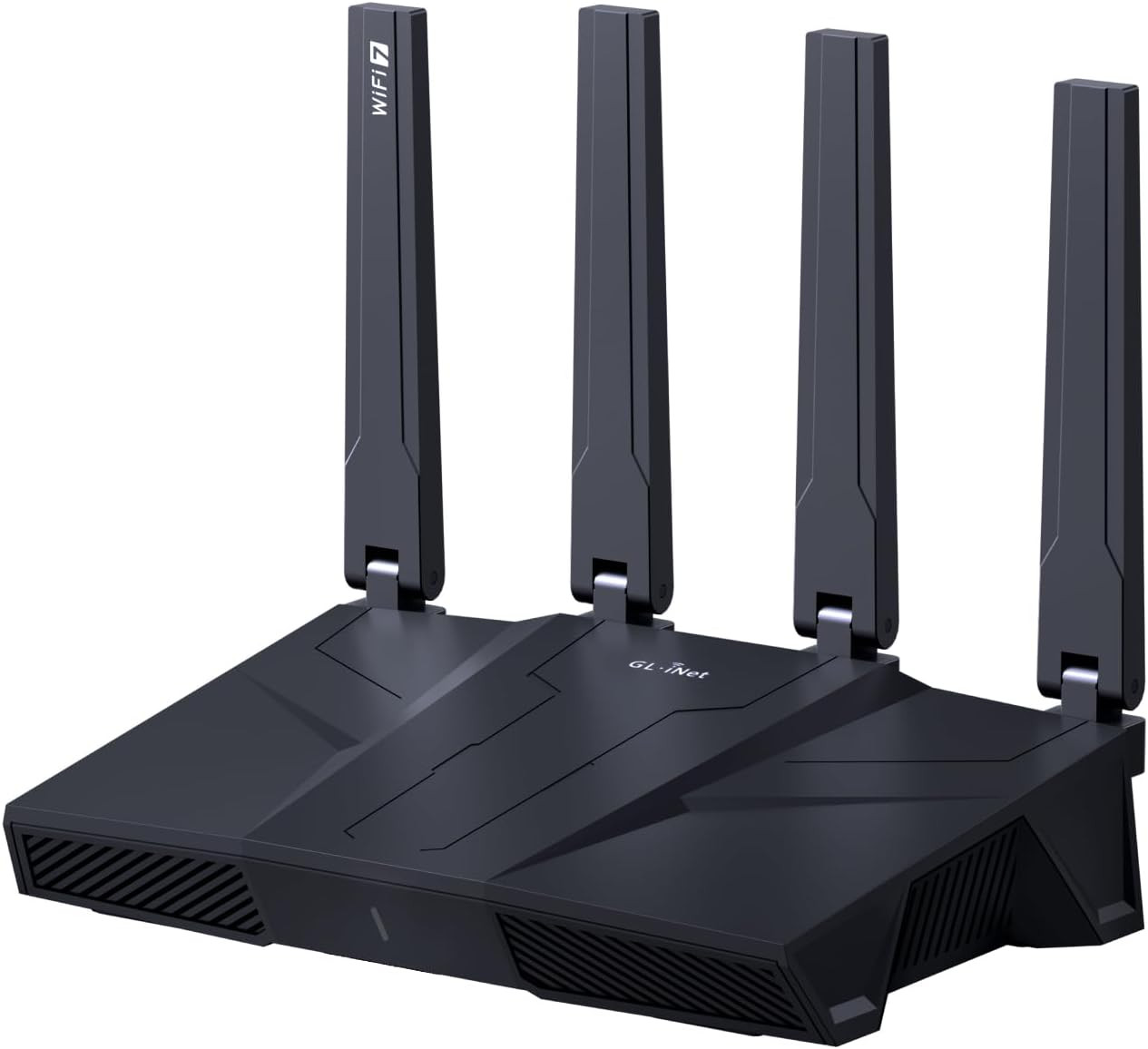 GL.iNet GL-BE9300 (Flint 3) Tri-Band WiFi 7 Router, High-Speed 6GHz Gaming WiFi