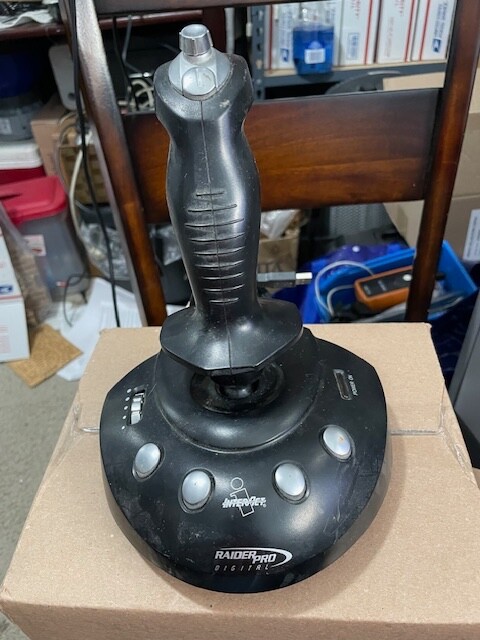 InterAct Raider Pro Digital Multi-Platform Wired 15  Pin Joystick SV-251 w/USB