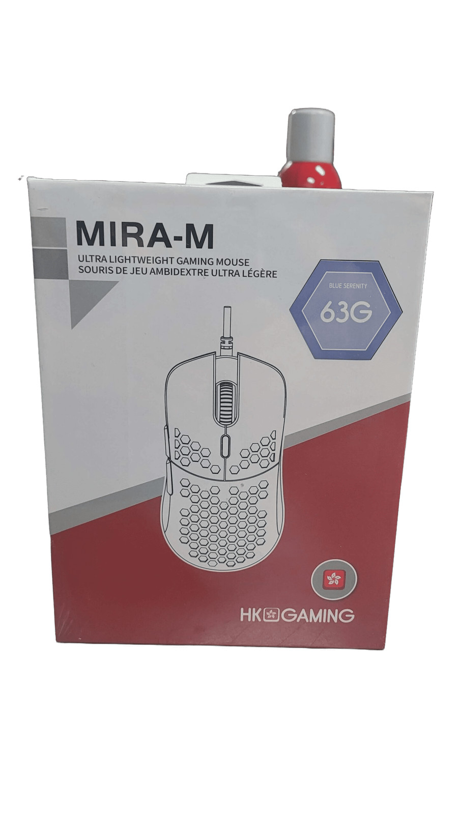 HK GAMING Mira M Ultra Lightweight Honeycomb Shell Wired RGB Gaming Mouse