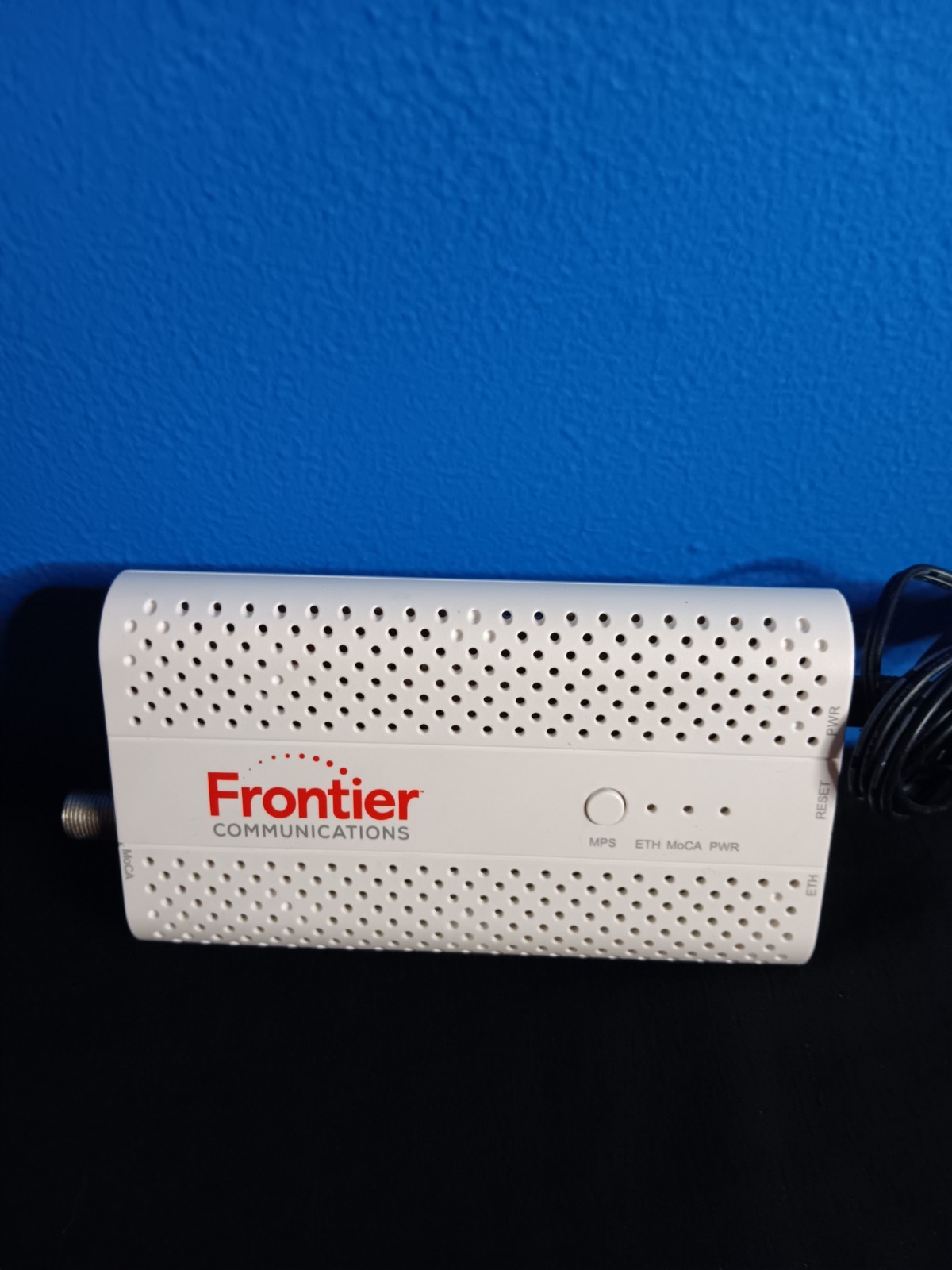 FRONTIER FCA251 MoCa Ethernet Network Adapter w/Power Adapter Tested/Working