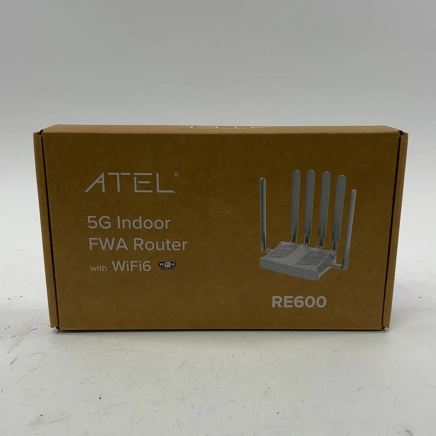 New ATEL 5G Indoor FWA Router Dual Band WiFi 6 RE600 Home Router