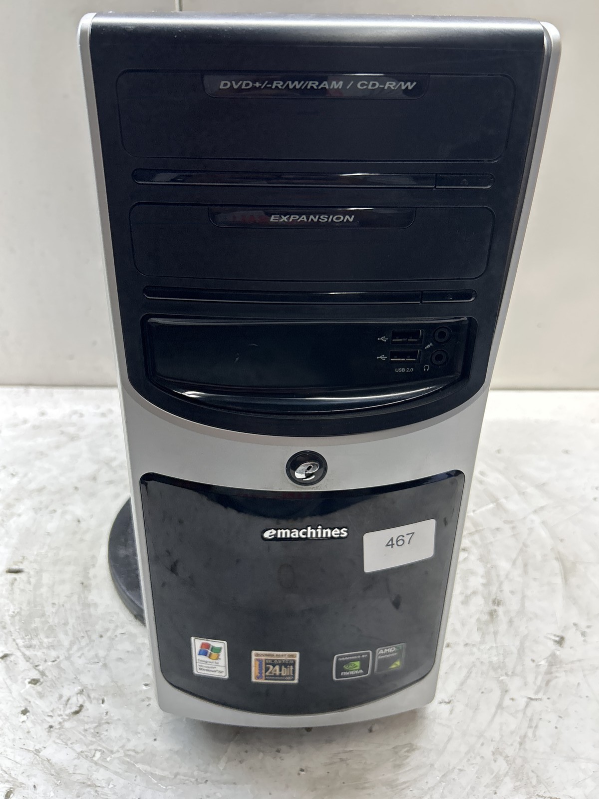 eMachines W3644 AMD Sempron 3.0GHz 2GB NO HDD