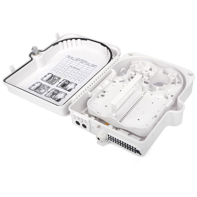 Outdoor FTTH Terminal Box 24Core Fiber Distribution Cabinet 1x16 SC/APC Splitter