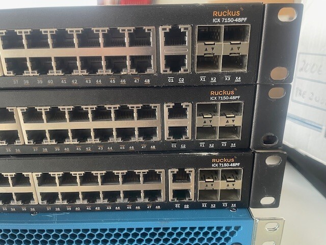 Ruckus ICX7150-48PF-4X10GR-RMT3 Managed Switch