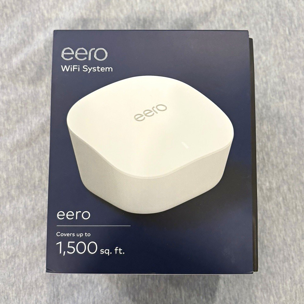 USED eero WiFi System Mesh Router 1200 Mbps Wireless Data Rate, White