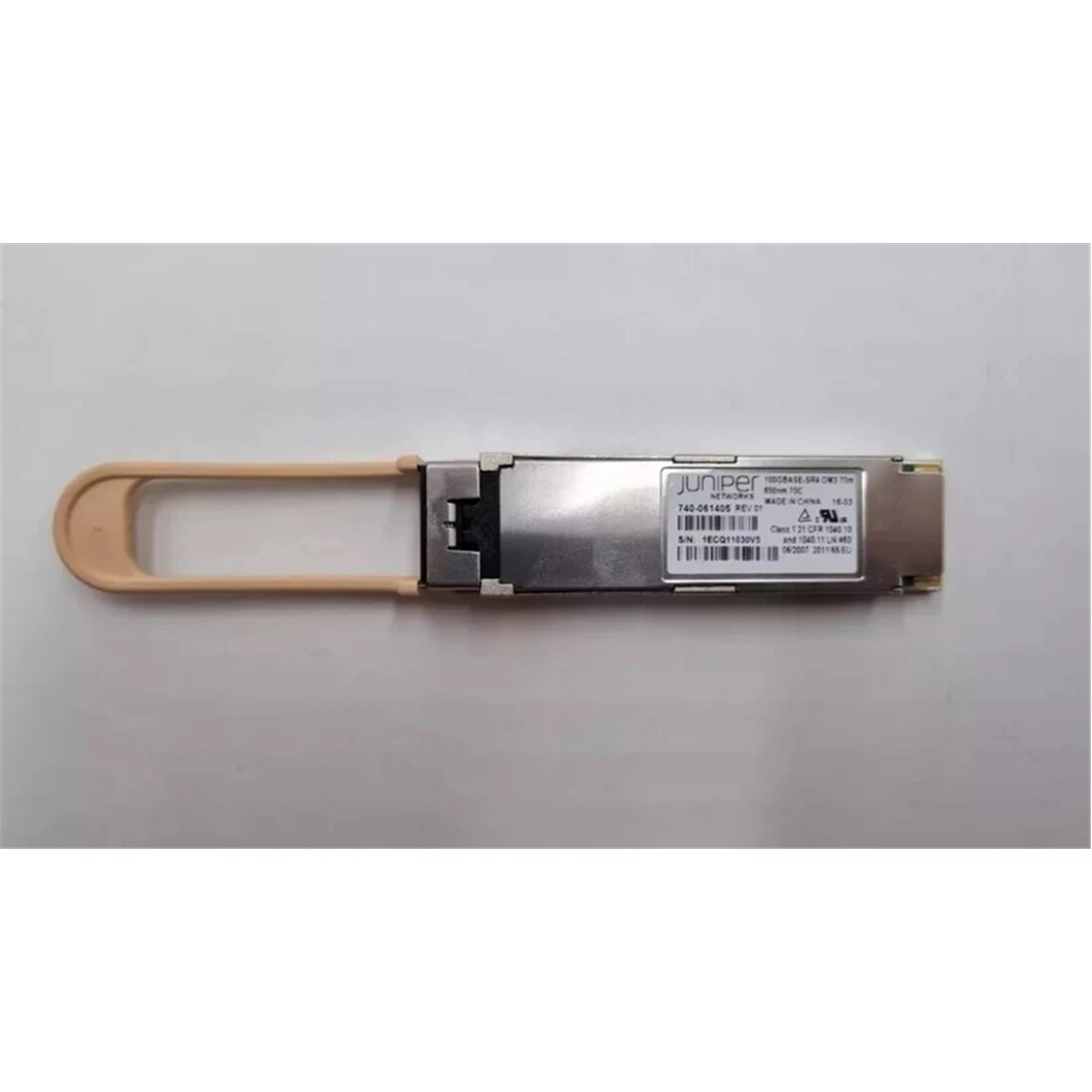 Juniper QSFP-100GBASE-SR4 100GBASE-SR4 QSFP28 support only Eth 740-058734