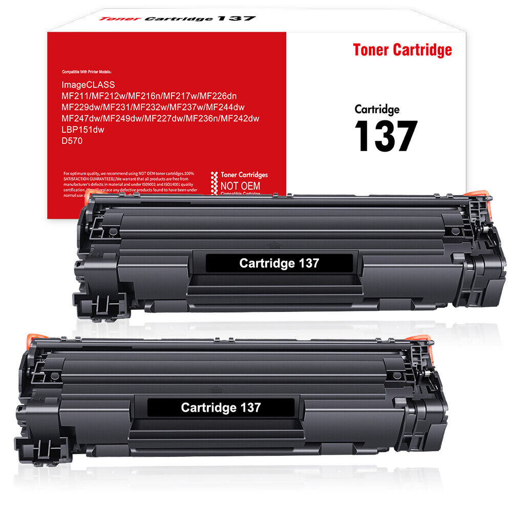 1-10PK CRG137 Toner Cartridge for Canon 137 ImageClass MF227dw MF212w MF232w Lot