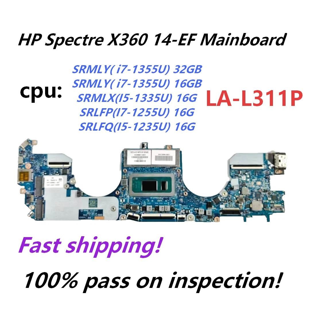 HP Spectre X360 14-EF Mainboard I5 I7 LA-L311P Fast shipping