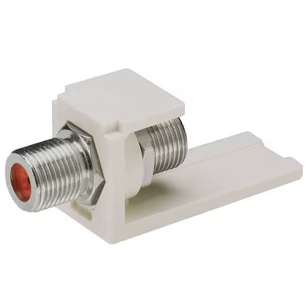 Panduit Cmfwh Keystone Jack, 0.6875 In H, White