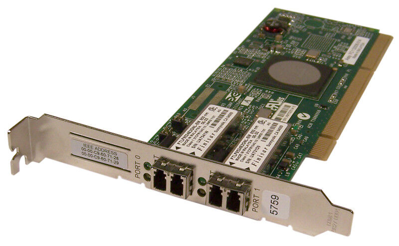 IBM Emulex 4Gb PCI-x 2-Port FC HBA Adapter Card 03N5029 FC1120006-01a Fiber Chan