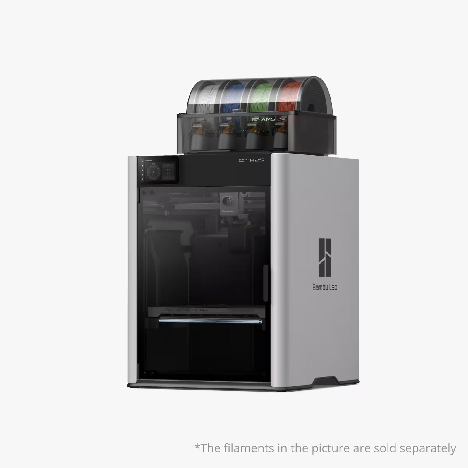 Bambu Lab - H2S AMS Combo 3D Printer - Silver