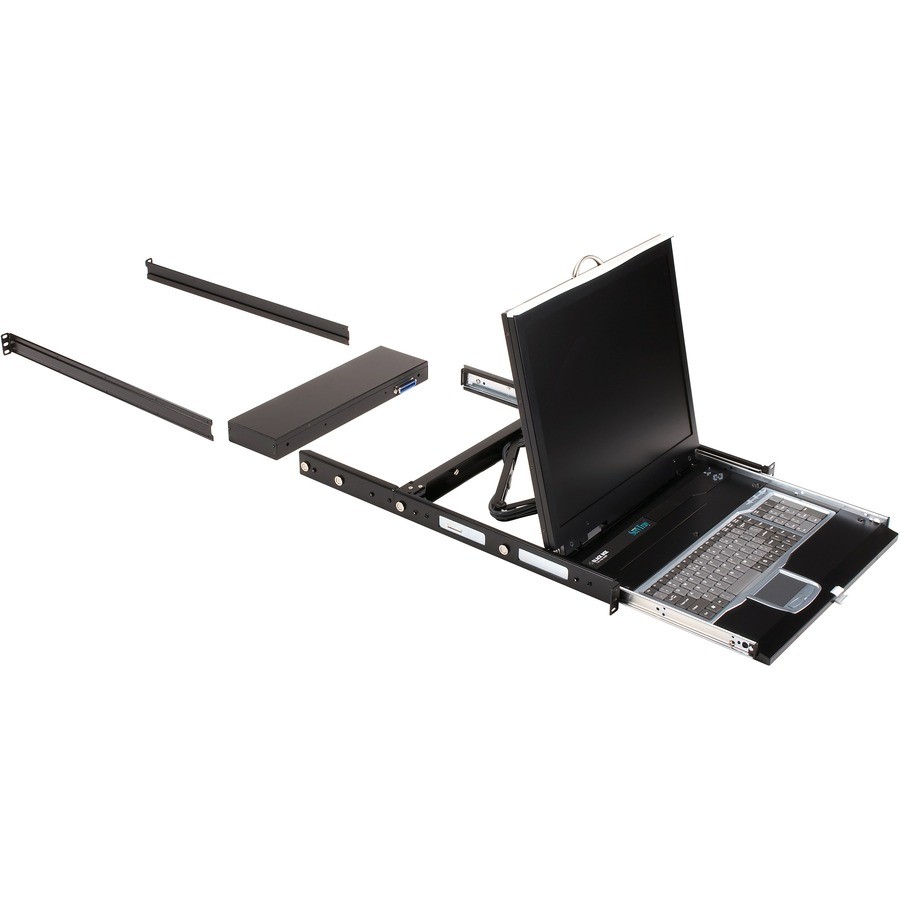Black Box ServTray Complete 19" 8-Port KVM Switching Module USB PS/2 8 Computer