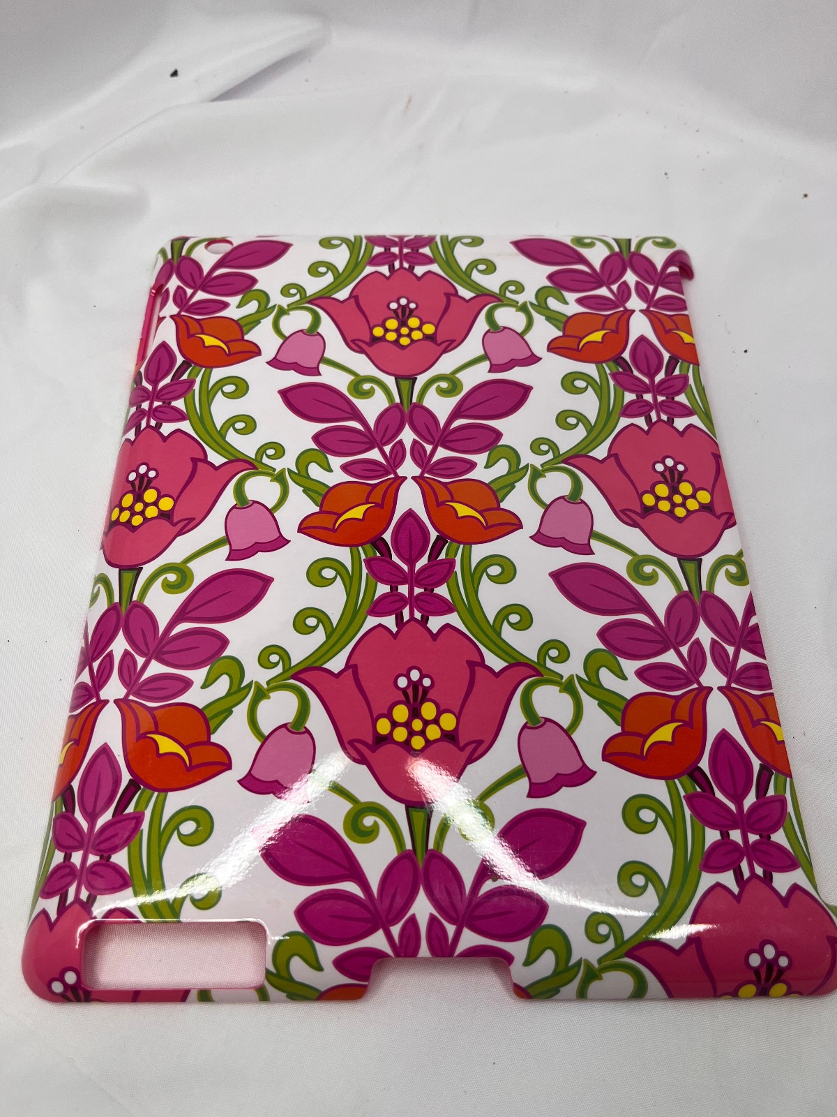 Vera Bradley Lilli Bell iPad 2 3 Snap On Hard Case Pink Floral Retired