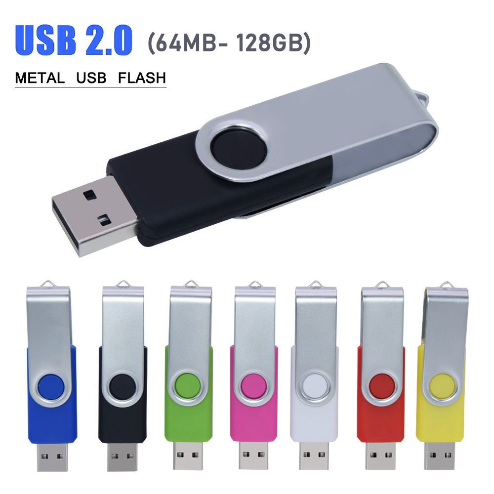 NEW (5X,10X,50X) Lot Memory Stick USB Flash Drives Swivel Pen Thumb Metal U Disk