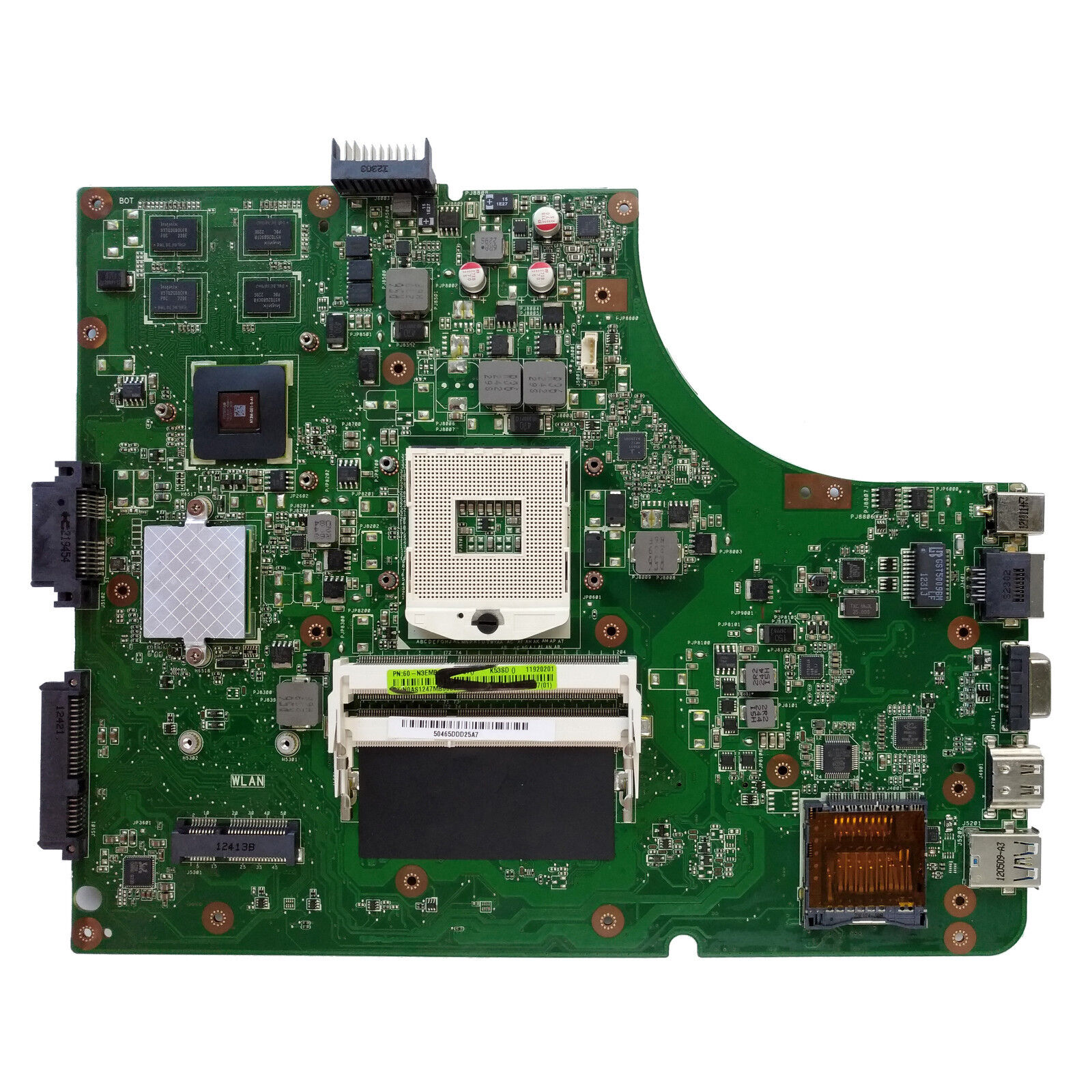 For Asus K53SD X53S motherboard GT610M REV 5.1 Main board 60-N3EMB1200