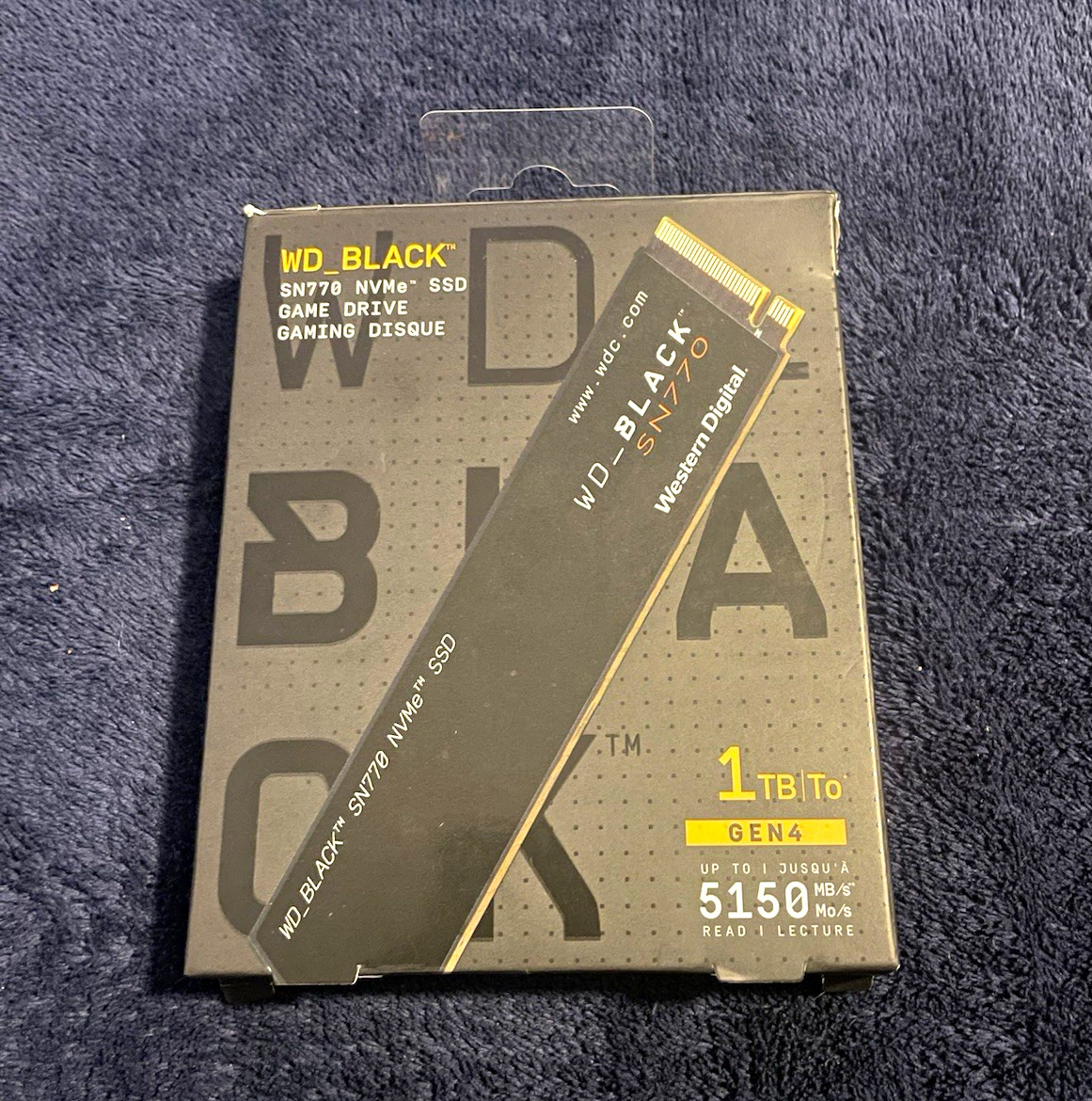WD_BLACK SN770 1TB M.2 2280 NVMe PCIe Gen4