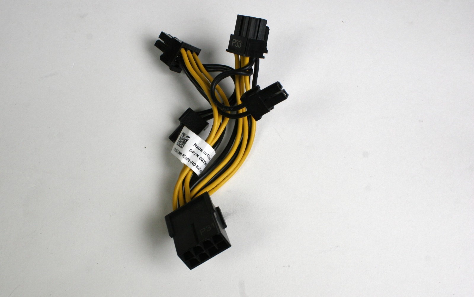 New Dell/EMC G22MM Y-Type GPU-power cable Splitter 1x 8 Pin to 2x 6+2 Pin