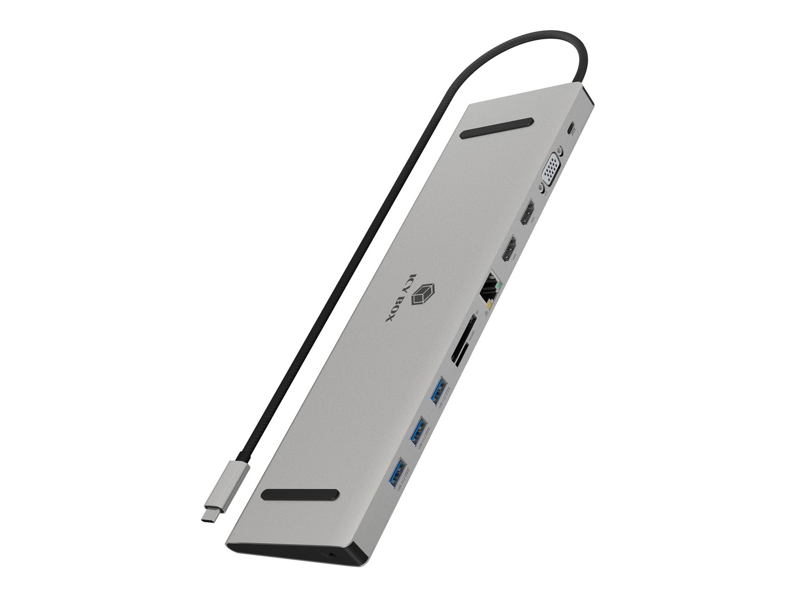 ICY BOX IB-DK2106a-CPD 11-in-1 DockingStation External Case IB-DK2106A-CPD