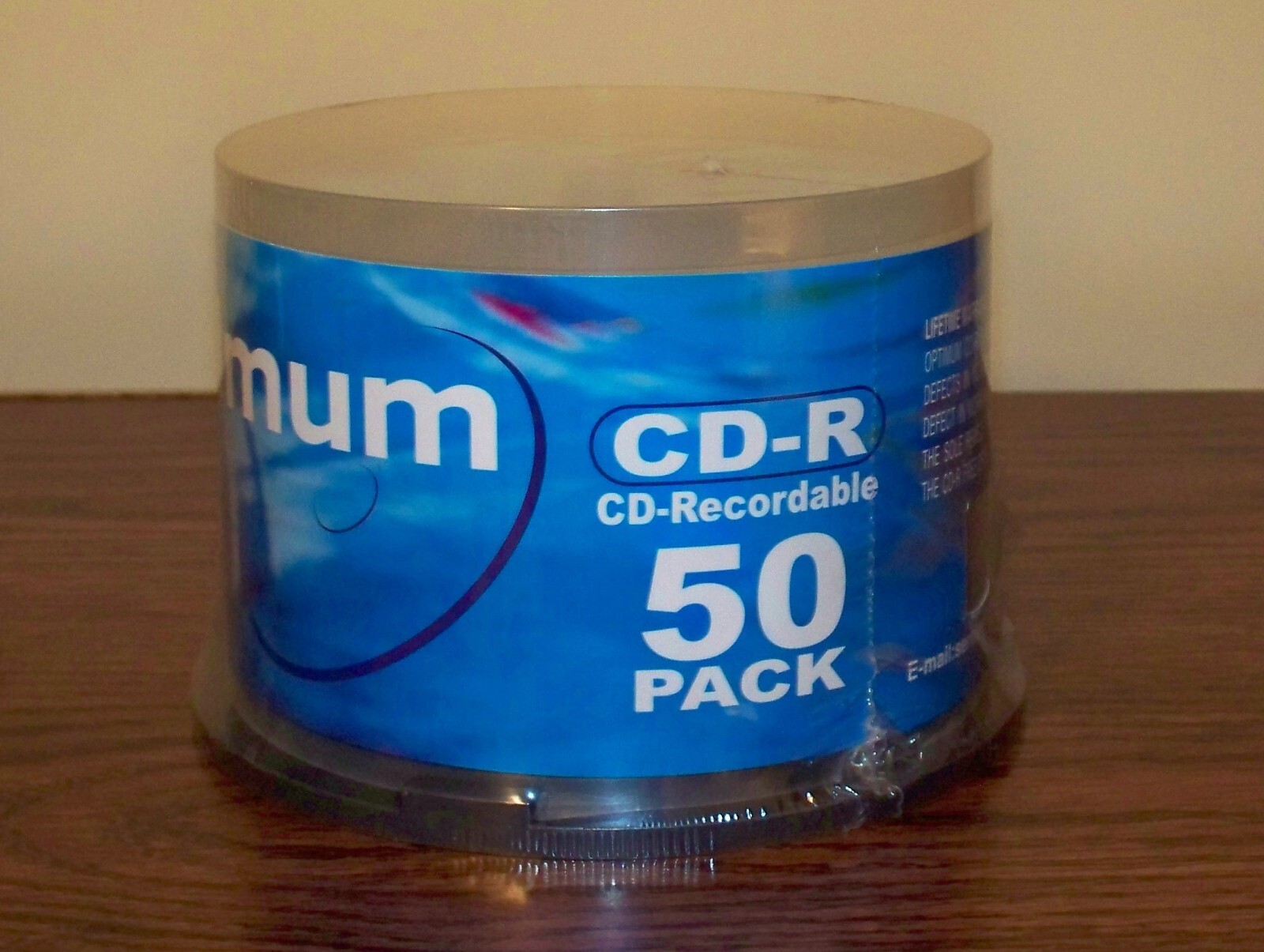 OPTIMUM CD-R 50 PACK 700MB 80MIN 48X RECORDABLE BLANK MEDIA DISCS NEW SEALED –K6