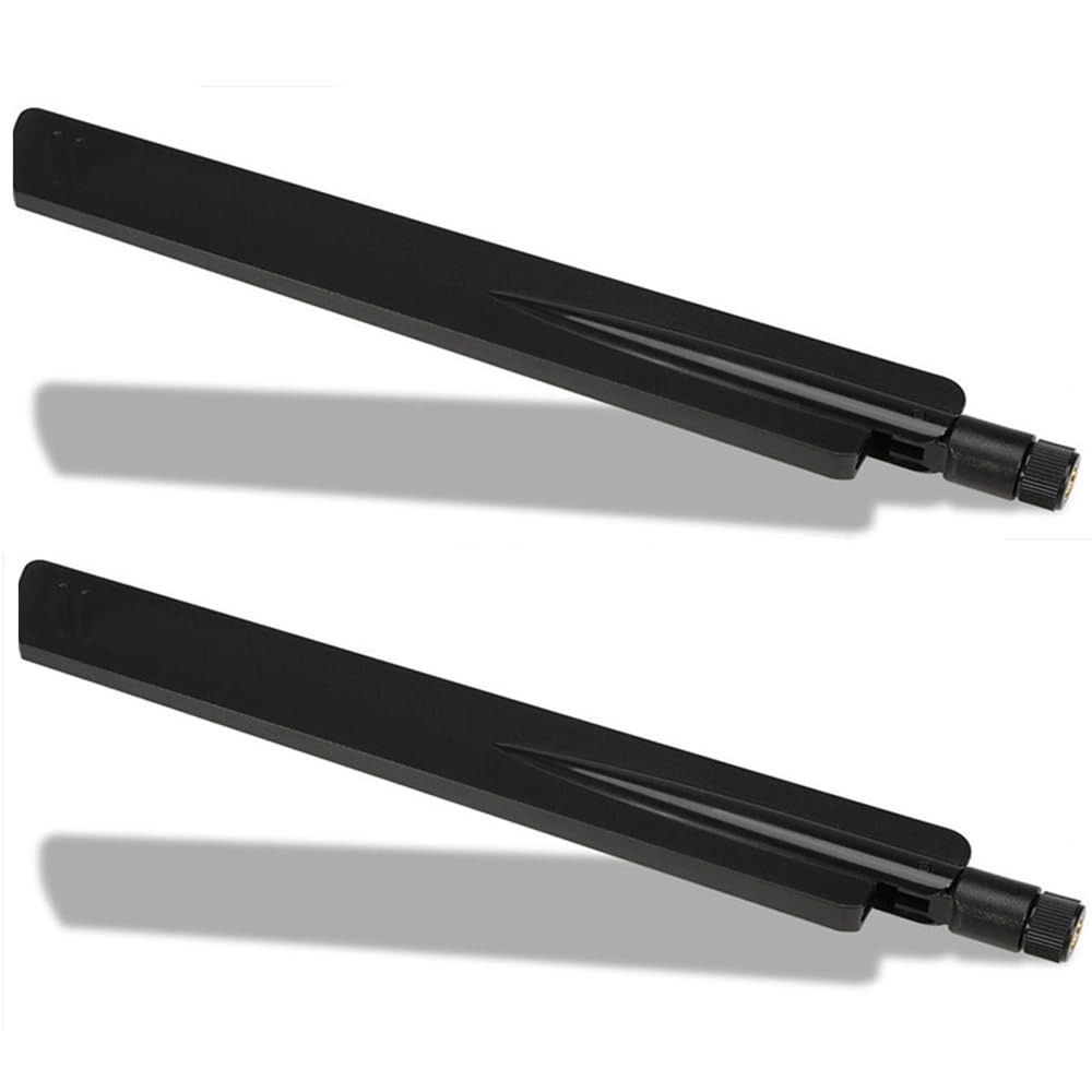 WiFi 6E Tri-Band Antenna 2.4/5/6GHz RP-SMA Magnetic Base for PC Router