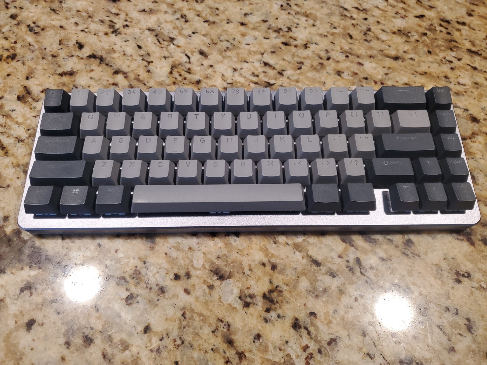 Drop ALT 67-Keys Mechanical Keyboard Black with Speed Silver Switches NO ACCESSO